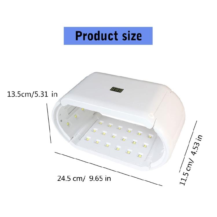 Jewelry Making Tool UV Resin Lamp 96W Fast Efficient Curing Large Foldable Light Adjustable Timer UV Lamp for Nails