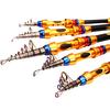 1.8-3.6M Spinning Fishing Rod Telescopic Carbon Fishing Pole Portable Boat Carp Fishing Rods