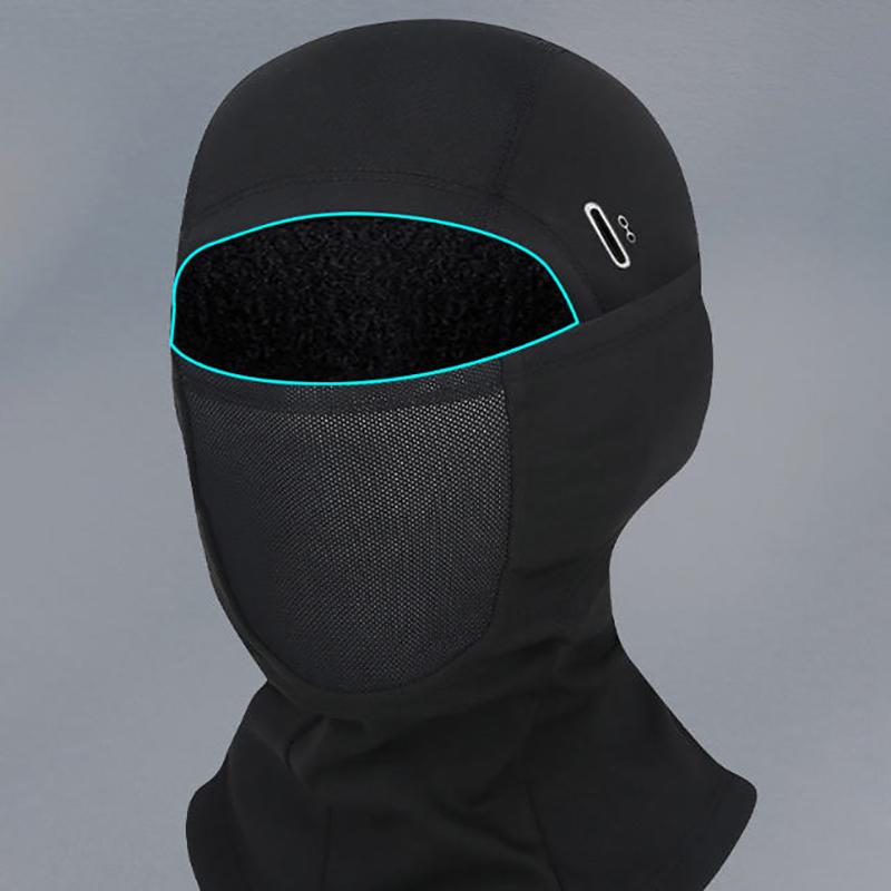 Gesichtsmaske Warm Winter Schal Sturmhaube Helmfutter Angeln Skifahren Wandern Fahrradmaske Winddicht Atmungsaktiv Kopfbedeckung