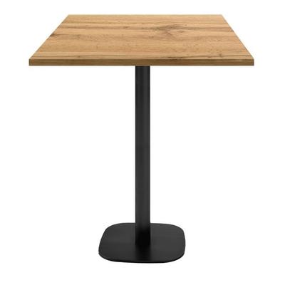 70 X 70 Cm High Table - Round Oak Armor Model