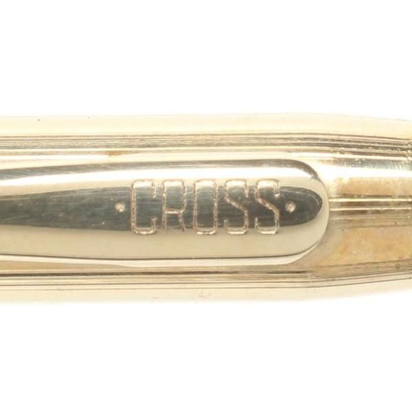 Used CROSS ballpoint pen, rotating, 10KT, with defects