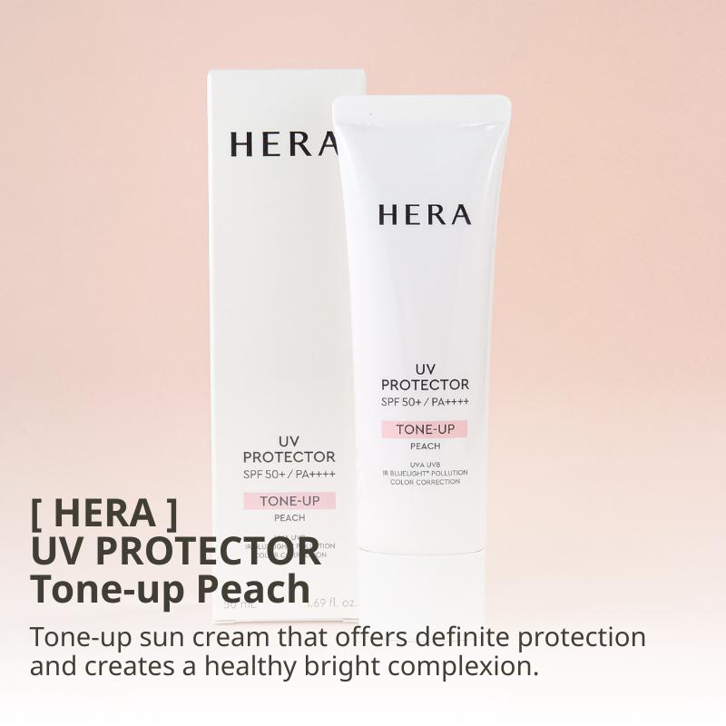 [Hera] NEW 2026 UV PROTECTOR TONE-UP Peach SPF50+ / PA++++ 50ml