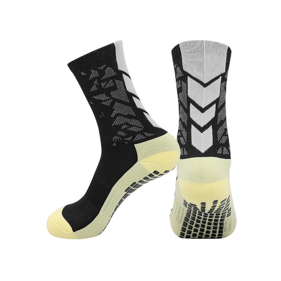 5Pairs  Men Women Football Basketball Baseball Rugby Soccer Athletic Grip Socks