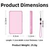 Transparent Protective Case Shockproof with Lanyard MP3 Player Cover Anti-Scratch Soft TPU for Innioasis G1/G3 MP3 Player