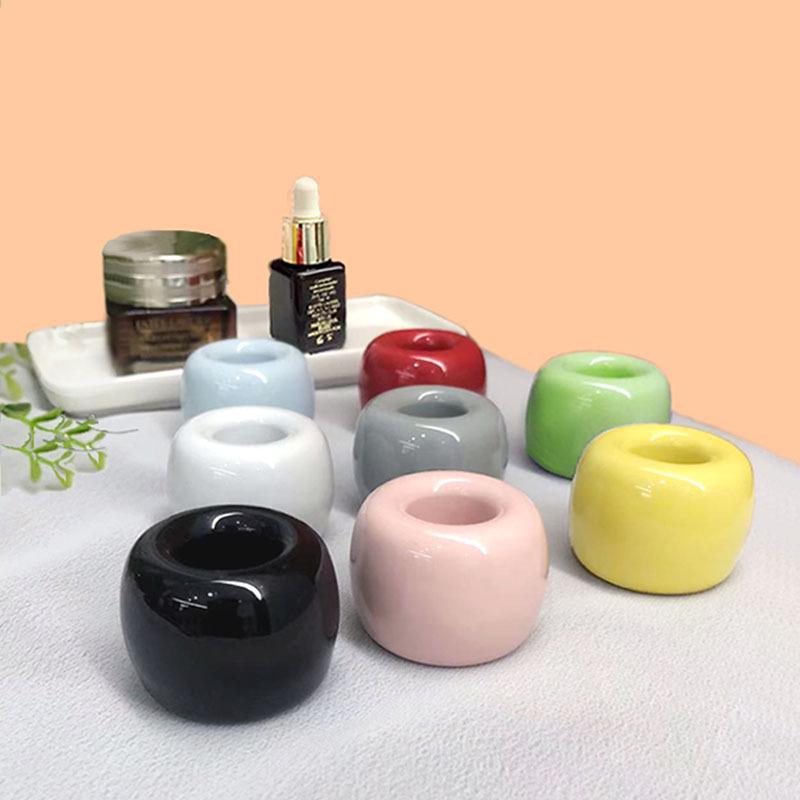 Ceramic Toothbrush Holder with Logo Printing Option