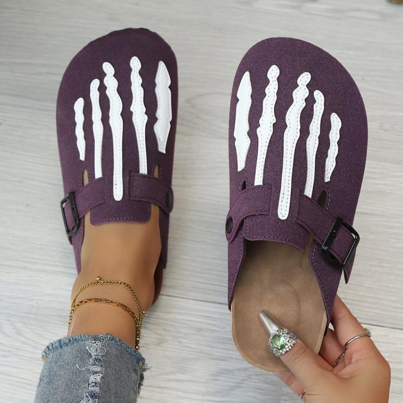 

Модные сандалии для женщин больших размеров 35-42, модная повседневная обувь на толстой подошве 43 фиолетовый