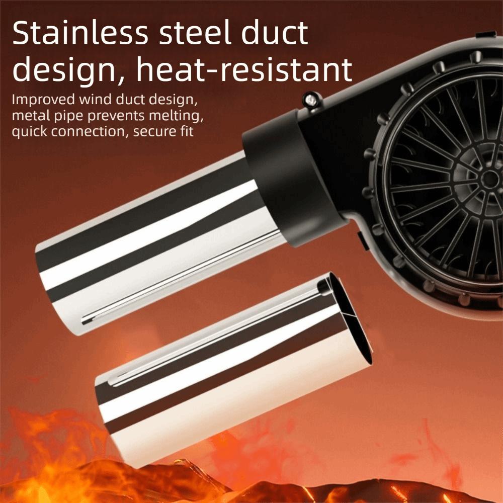 Enthusiasts USB Power Supply USB BBQ Blower Adjustable Speed Handheld Barbecue Fan Barbecue Blower Camping Barbecue