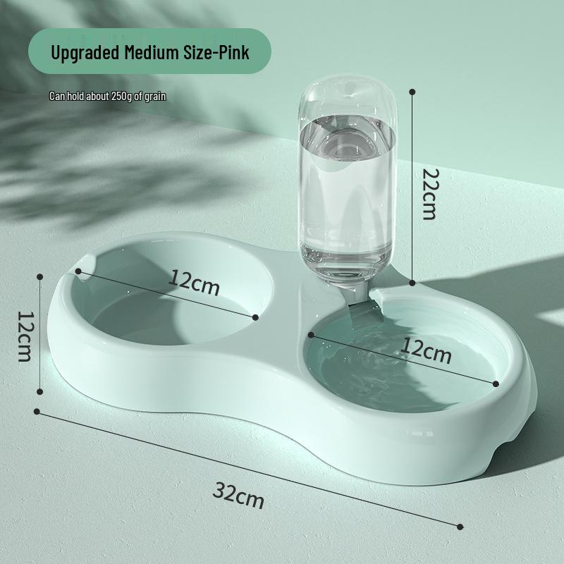 

Автоматическая кормушка для воды для кошек и диспенсер с двойной миской