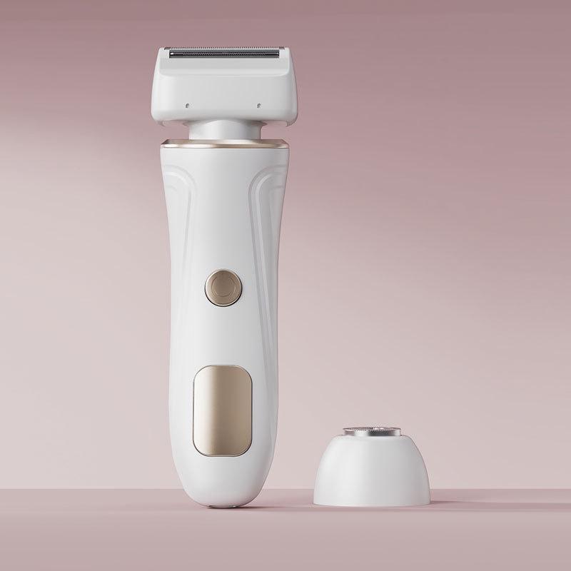 Dual-Head LCD Hair Remover & Trimmer - Portable Women s Epilator