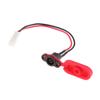 Silicone Charger Port Cover with Charging Line Replacement Waterproof Anti Dust Charging Interface Port Protector for Xiaomi M365 Pro2 Scooter