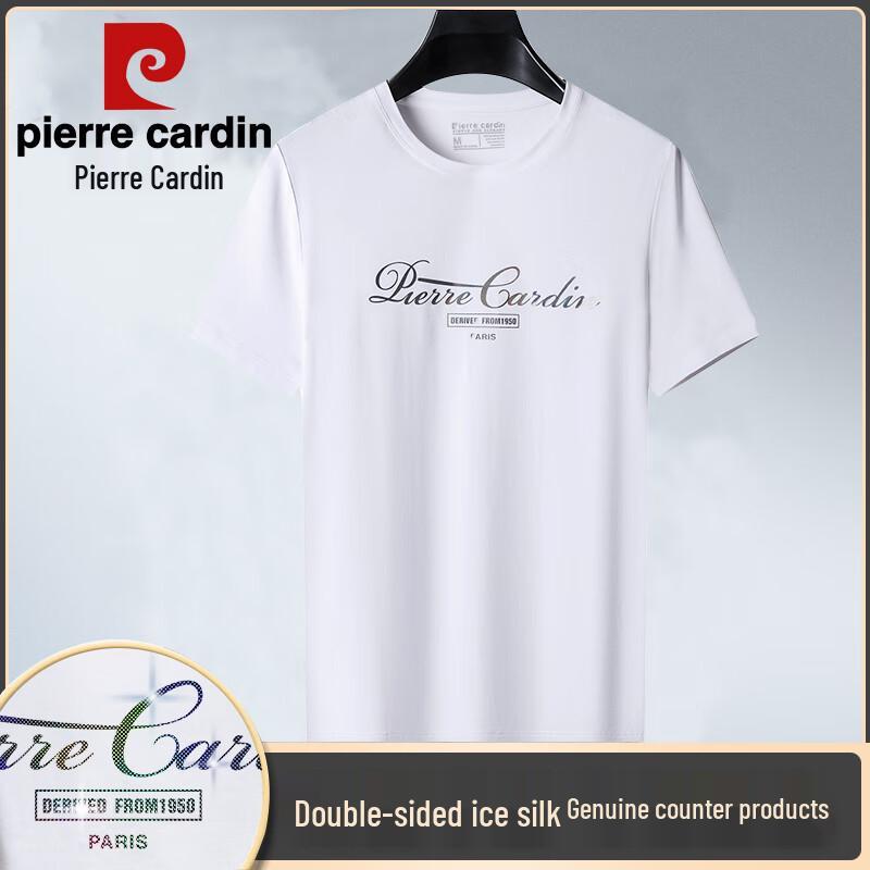 Pierre Cardin Men s Modal Ice Silk Graphic T-Shirt XL