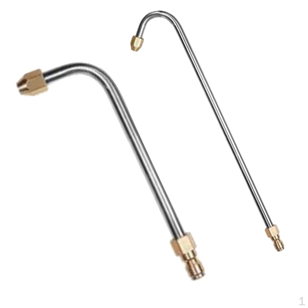 2 ks & 90° Úhlové prodloužení kopí 1/4 palce 3600 PSI