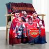 Arsenal Personalized Name Blanket Gift Personalized Blanket Warmthful Decor Throw For Sofa Picnics Office Chair Nap for All Occasions