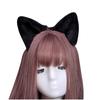 Handmade Plush Animal Ear Headband Soft Faux Fur Cosplay Accessory for Costume Party Lolita Style Animal Ear Clips