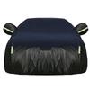 For Toyota Hilux 2015- All Weather Oxford Car Cover Uv Snow Dustproof Reflective Strip Outdoor Protection Black and Silver