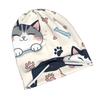 With Cute Kittens Classic Knit Hat for Adults Available In Versatile Tones Ideal for Subtle Styling During Cool Days Or Relaxed Seasons