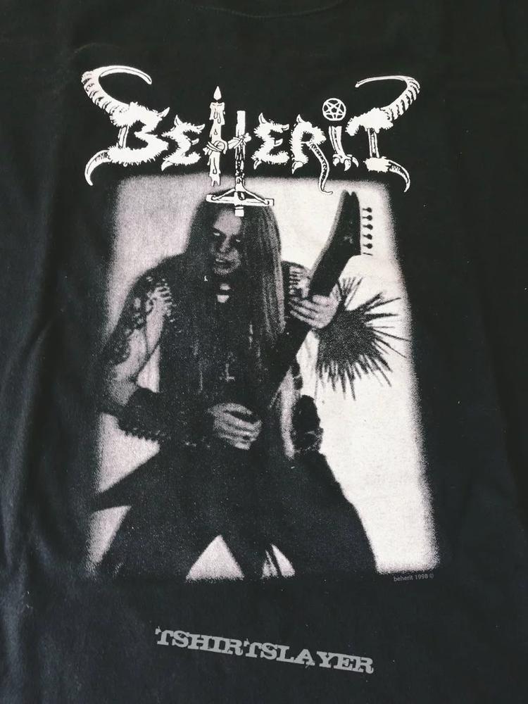 Beherit Band Gift For Friends Black T-shirt Cotton All Size S