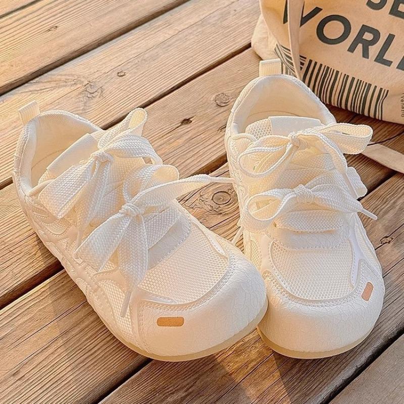 Hollow breathable little white shoes women's new summer mesh soft sole not tired feet leisure sports