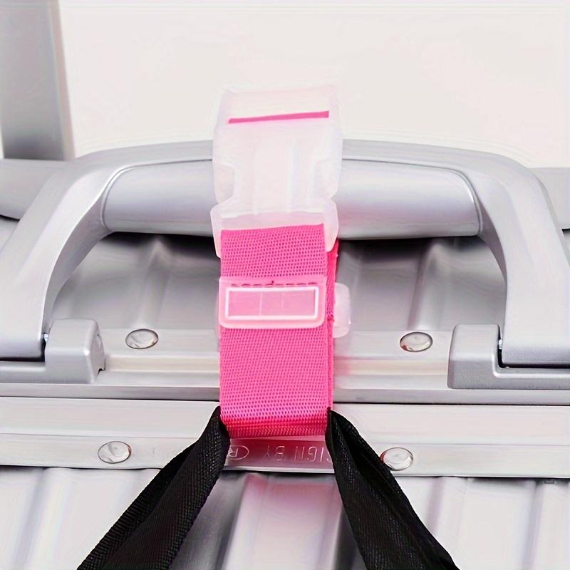 10pcs Vibrant Travel Luggage Straps - Durable Polyester, Adjustable with Quick-Release Buckle - Lightweight & Easy to Use for Secure Suitcase