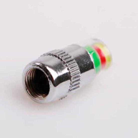 4 Pcs Car Auto Tire Pressure Monitor Valve Stem Caps Sensor Indicator Alert Cap