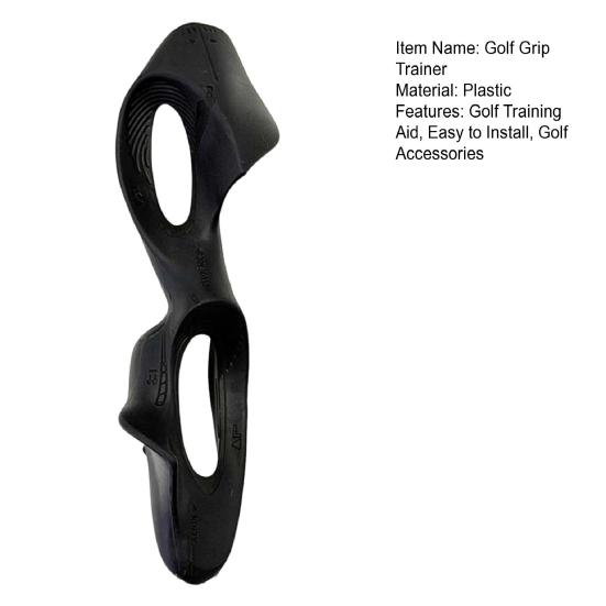 Golf Grip Trainer for Left & Right-Handed Golfers, Golf Training Aid for Correct Hand Positioning, Improve Swing Consistency, Muscle Memory, Golf Club