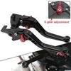 Brake Levers for Bonneville T100 SE/Black Speedmaster Scrambler USA LT 2006-2016 Motorcycle Adjustable Long Short Brake Clutch Levers (Color:17 145mm)