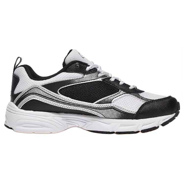 FILA Cushioning, Wear Resistant Low top Running Shoes Unisex Black White Korean Style 1RM02728F_010