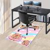 Capybara Playful Summer Office Carpet Soft Polyester Entrance Carpet Washable Non slip Machine Washa