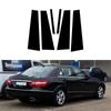 6 Adet Araba Sütun Direkleri Kapı Pencere Trim Kapağı Sticker Mercedes-Benz E-Serisi W212 Sedan E200/E220/E250/E300/E350 AMG 2010-2016