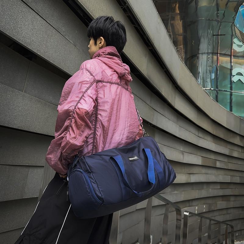 Large Capacity Travel Bag Storage Bag Dry and Wet Separation Sports Fitness Bag Yoga Bag Separation Shoes Bag