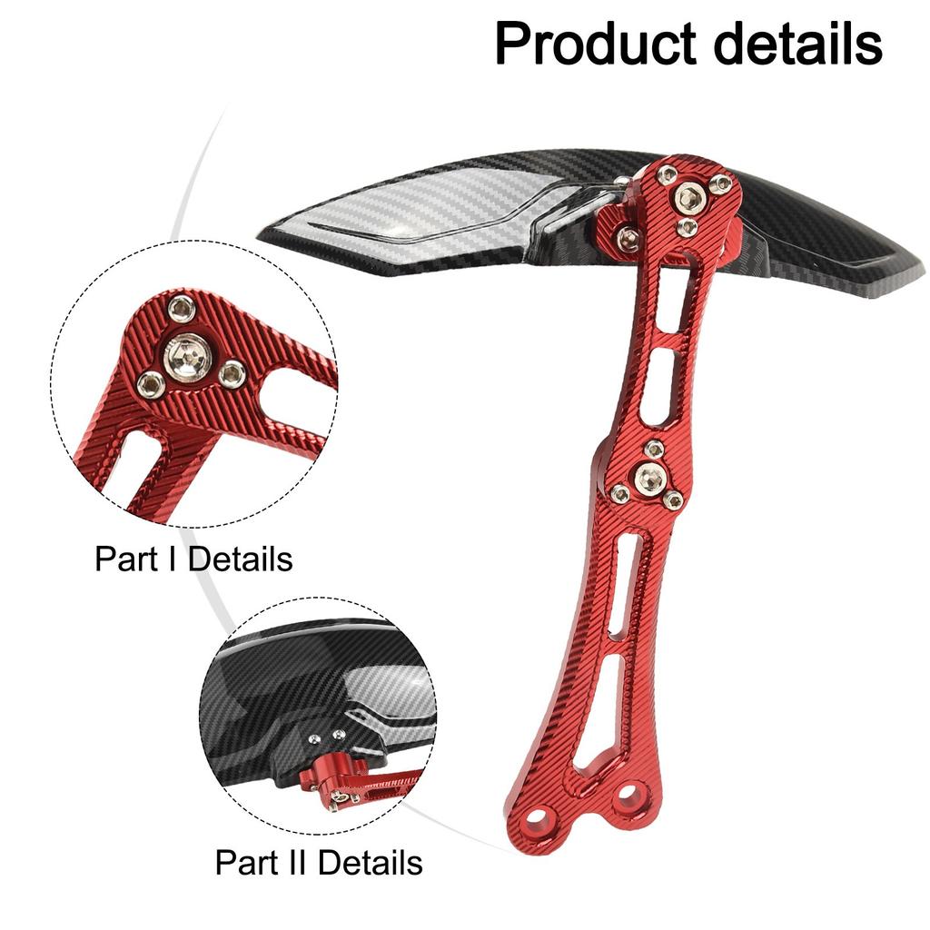 Motorbike Carbon Fiber Printed Motorcycle Mudguard Brand New