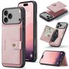 2 In 1 Magnetic Detachable Leather Cards Solt Wallet Case For iPhone 17 Pro Max 16 Plus 15 14 13 12 11 Phone Holder Bag Cover