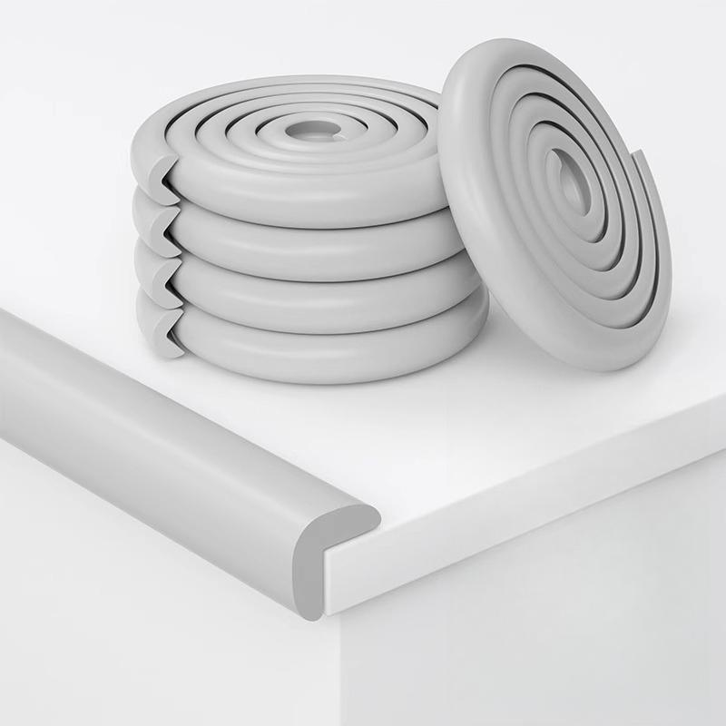 

2 м мягкая детская защитная полоса для стола, защитная полоса для края стола, L-образная защита для детей, угол края бампера, домашняя полоса для предотвращения столкновений