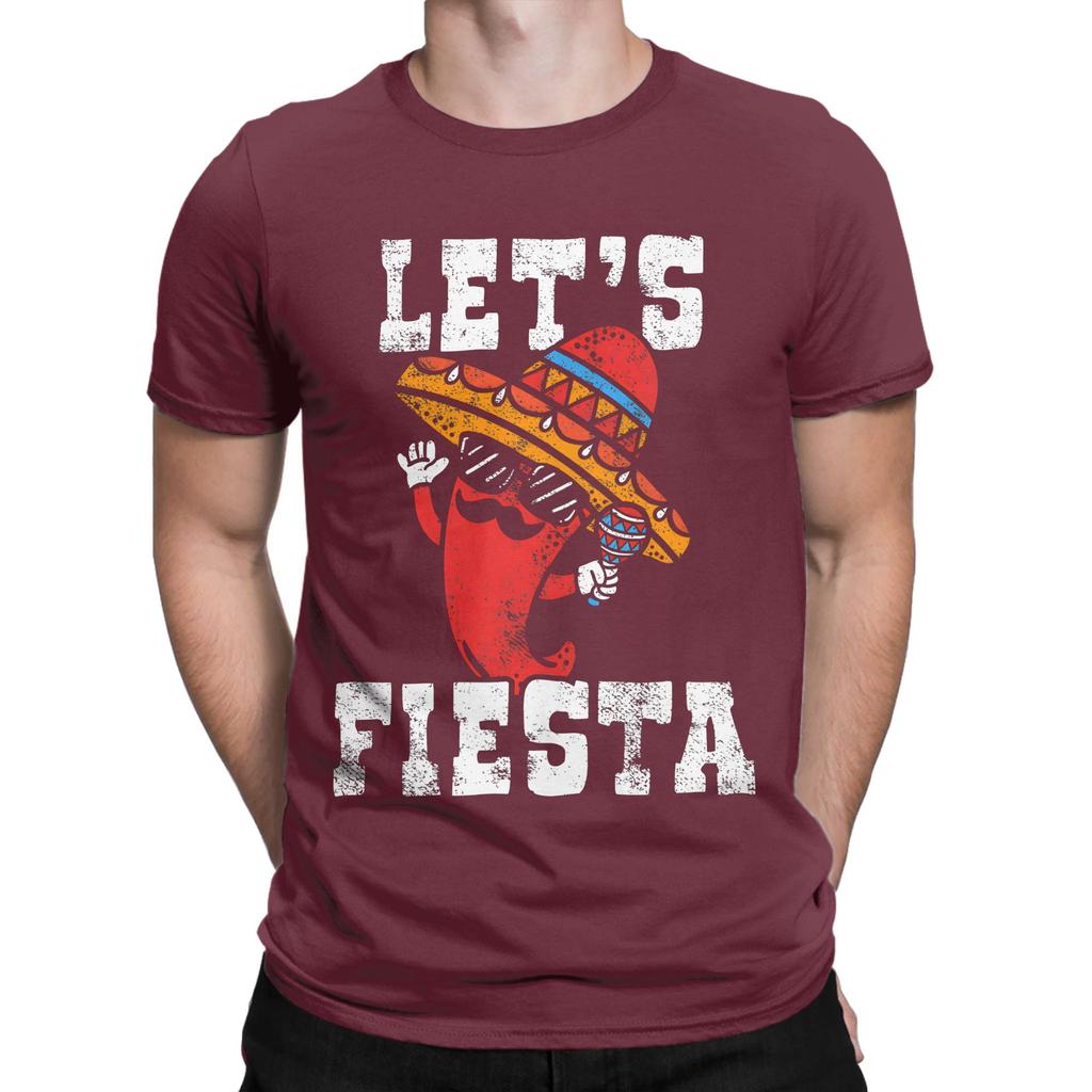 Fiesta Cinco De Mayo Tshirts For Unisex Crazy 100 Cotton Tee Shirt Crew Neck Short Sleeve T Shirt Plus Size Tops