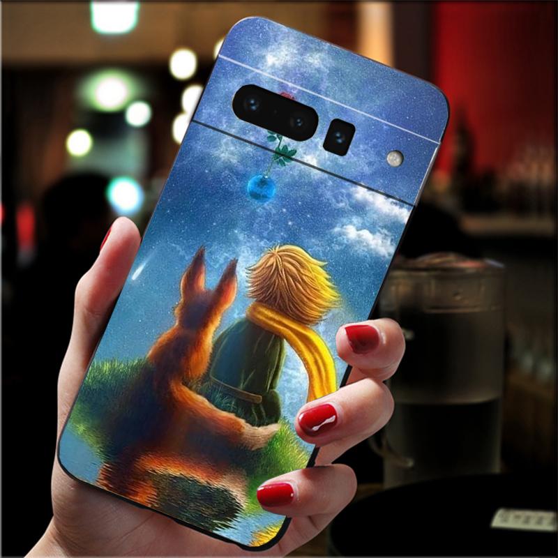 For Google Pixel 10 9 Pro XL Silicone Phone Soft Case For Google Pixel 9A 8A 7A 6A 5 Cover Shell The Little Prince