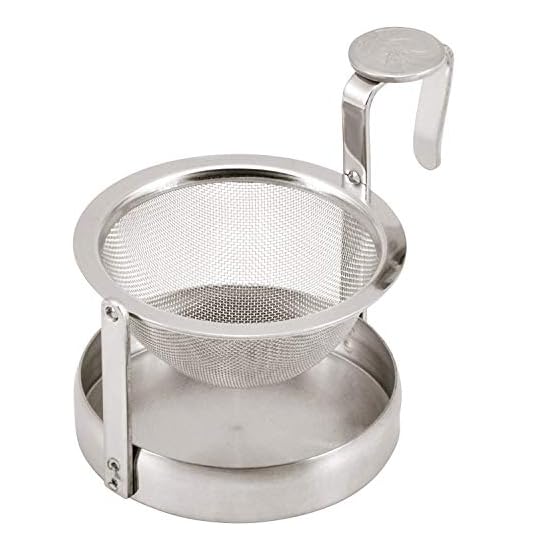 Nagao Tea Strainer, Rotating, 18-8 Stainless Steel, 7cm, Made In Japan