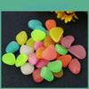 Glowing Resin Stones In Multiple Colors For Garden And Aquarium 10 Pieces/bag