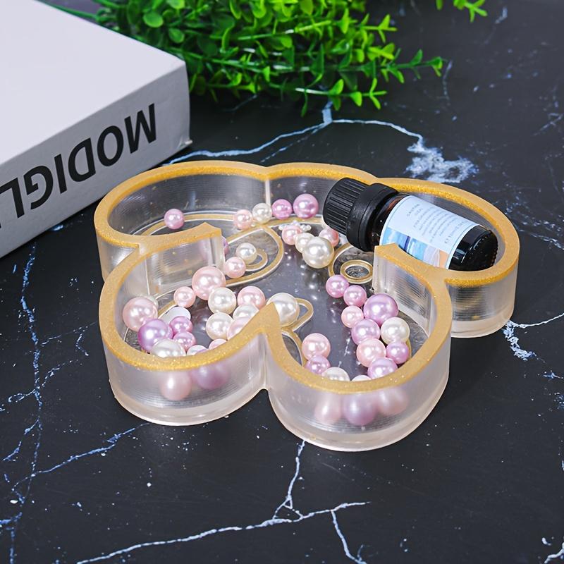 1Pcs Dog Plate Decoration Silicone Mold Handmade Soap DIY Jewelry Tray