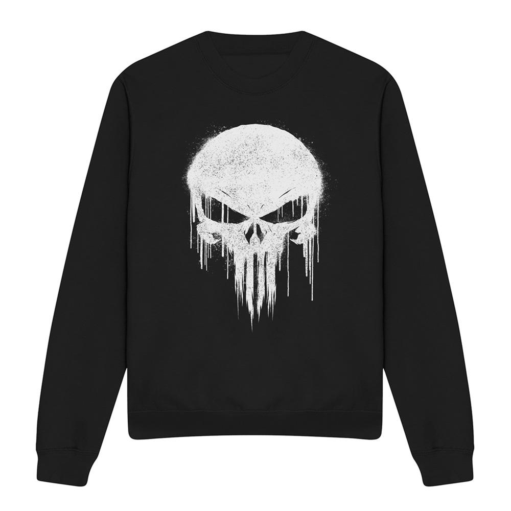 The Punisher Unisex Adult Big Logo Sweatshirt