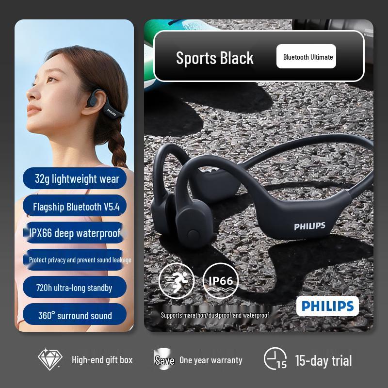 

Philips TAA6609 Bone Conduction Sports Headphones