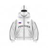 Urban Black Double-Hat Zip-Up Hoodie Balaclava Jacket
