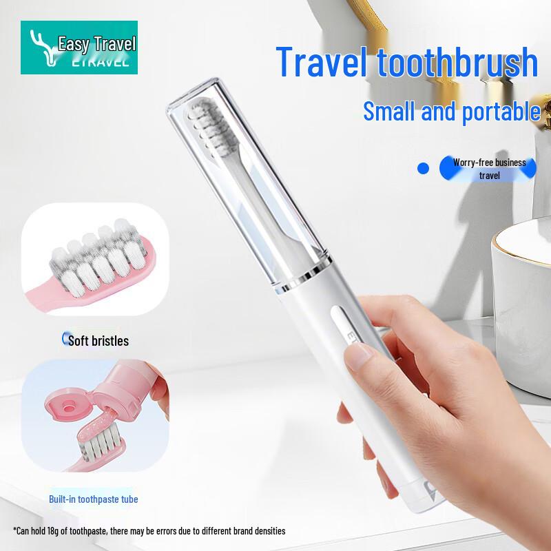 Etravel Portable Travel Toothbrush & Toothpaste Dispenser