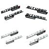 2pcs Car Letters Fender Trim Badge BITURBO 4MATIC Plus Emblem Sticker For C43 E43 GLE43 GLC43 W205 W213 Accessories