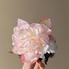Ponytail Clip Artificial Flower Claw Clip Hairpin Large Shark Clip Peony Flower Hair Claw  Girl