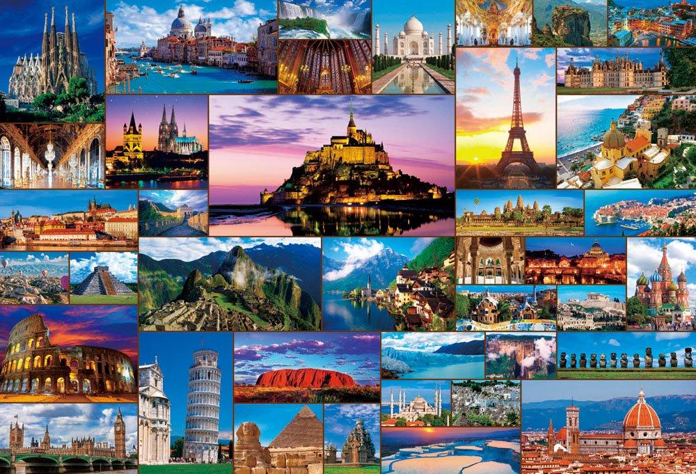 1000 Piece Jigsaw Puzzle World Heritage Collection 40 (49x72cm)