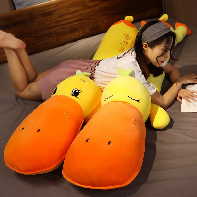 Plushie Duckling Toy Cute Cartoon Doll Girls Sleep Companion Birthday Present