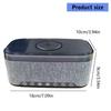 Wireless Speakers with LED Atmosphere Light Card Slot 360 Surround Sound Touch Control Long Battery Lifes