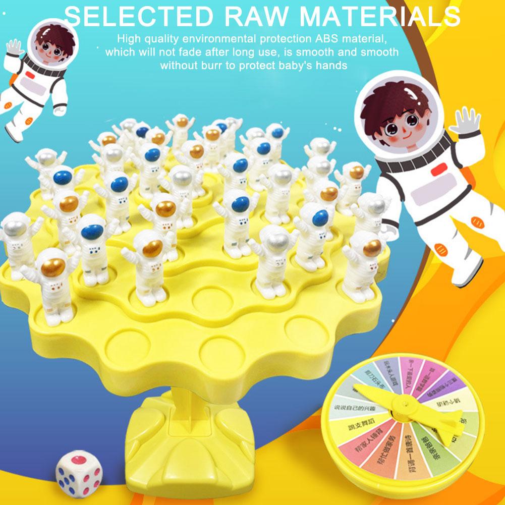 Space Balance Tree Game Stackable Balance Tree Toy Astronaut Game Birthday Board For Children G C7T8