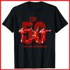 I’m Fifty Five-oh 50 Funny Sally Kick Lady O’Malley Birthday Black T-Shirt S-5XL