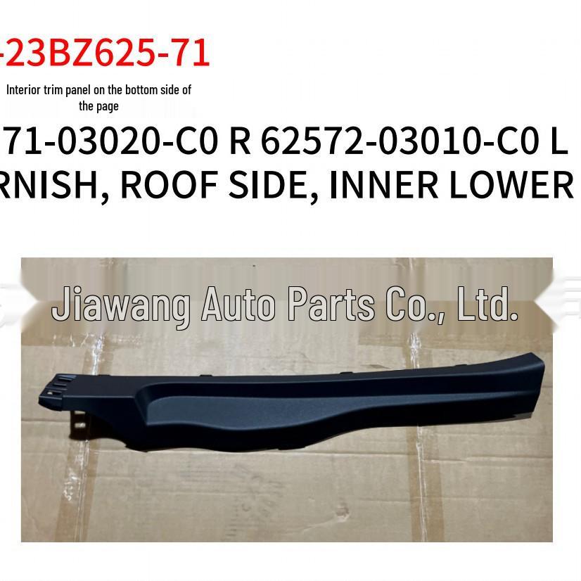 Toyota BZ3 2023 Roof Side Interior Trim Panel (Left) 62571-03020-C0